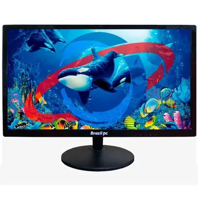 Foto do produto Monitor Led 20 Polegadas HDMI Vga 20BPC-KAN Preto Widescreen