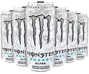 Energético Monster Ultra 473ml -  6 Unidades 