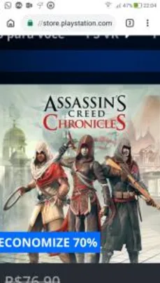 Assassin's Creed Chronicles trilogy