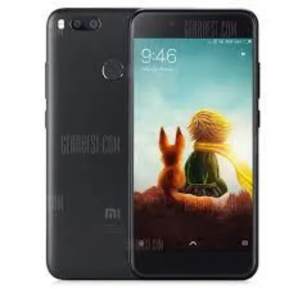 Smartphone Xiaomi Mi 5X 64GB ROM 4GB RAM Dual 12.0MP Zoom Lens Fingerprint Scanner - BLACK - R$640