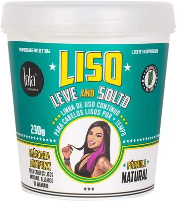 Lola Cosmetics, Máscara Liso, Leve And Solto, 230 g