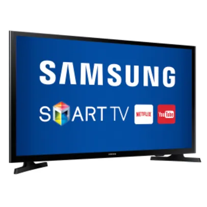 [Carrefour]Smart TV LED 32" Samsung UN32J4300AGXZD HD 2 HDMI 1 USB - Preta por R$ 1140