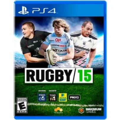 [Kabum] Game Rugby 15 PS4 - R$24