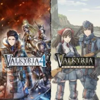 [PS4] Valkyria Chronicles Remastered + Valkyria Chronicles 4 | R$60