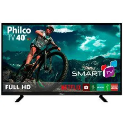 [Primeira compra] TV Philco 40" Led Smart PTV40E21DSWN - Bivolt por R$ 1215