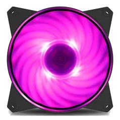 VENTOINHA COOLER MASTER MASTERFAN MF120R RGB | R$ 45