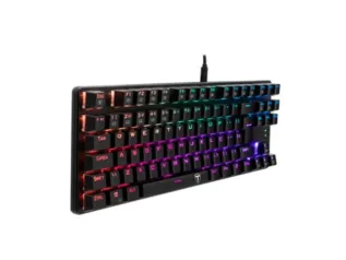 Teclado Mecânico Gamer T-Dagger Bora, RGB, Switch Outemu Blue, ABNT2 - T-TGK315-BLUE