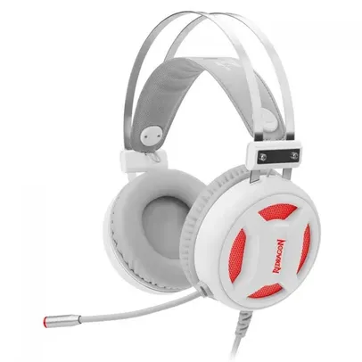 Headset Gamer Redragon Minos H210W, Surround 7.1, White, USB, H210W