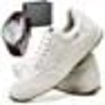 Sapatênis Sapato Casual Com Relógio e Carteira Masculino | R$ 98