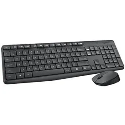 [Prime] Teclado + Mouse Logitech MK235 R$ 122