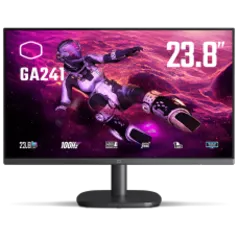 Monitor Gamer Cooler Master GA241, 23.8 Pol, Full HD, 100Hz, 1ms, VA, sRGB 95%, HDMI/DP, CMI-GA241-BR