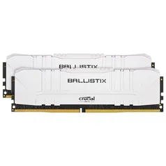 Memória Crucial Ballistix Sport LT, 16GB (2X8), 3000MHz, DDR4, CL15, Branca - BL2K8G30C15U4W