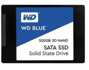 SSD WD Blue, 500GB, SATA, Leitura 560MB/s, Gravação 530MB/s - WDS500G2B0A