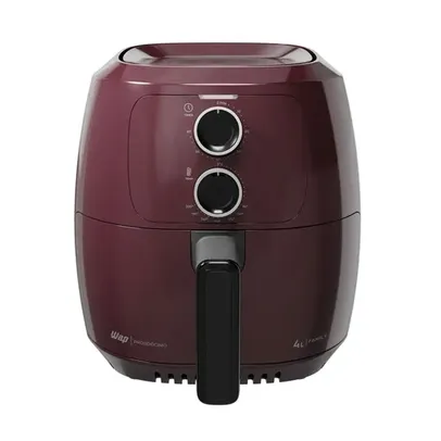 Fritadeira Elétrica Sem Óleo WAP Air Fryer 4 Litros 1500W Vemelha - 220V