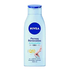 2 Hidratantes Nivea Q10 Plus Pernas Renovadas Anticelulite 