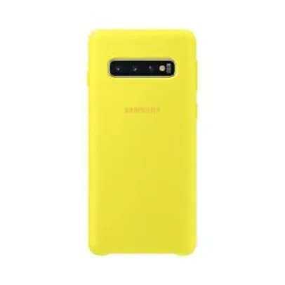 [APP] Samsung Capa Protetora Protective Silicone S10 EF-PG973TYEGB | R$26