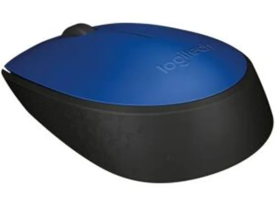 Mouse Sem Fio Sensor Óptico 1000dpi Logitech - M170 - R$29