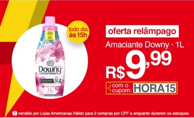 Amaciante Downy 1L Concentrado | R$10