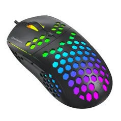 Mouse Gamer Gamemax MG8, 6400 DPI, RGB, Black | R$87