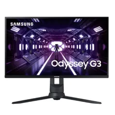 Monitor Gamer Samsung Odyssey 27" FHD Série G3 HDMI, DP, VGA, Freesync, LF27G35TFWLXZD 144Hz 1ms