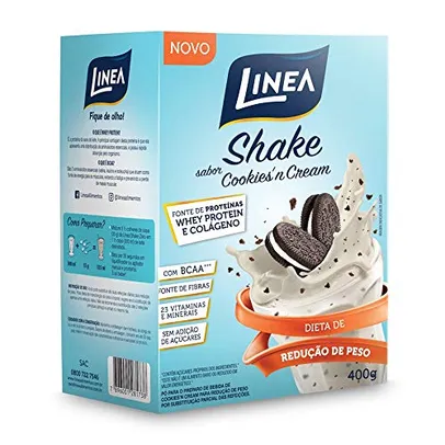 Linea, Shake sabor Cookies'N Cream, 330g