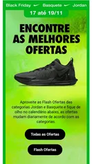 flash ofertas Nike muita coisa com o preço reduzido(algumas a metade do dobro, mas quem sabe sabe) 