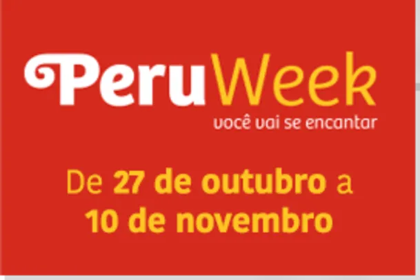 [Peru Week] Promoção de passagem e pacotes a partir de R$715