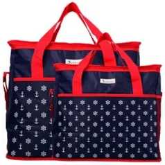 Kit 2 Bolsas Térmicas de 11L, 20L em PVC - Yins - R$39