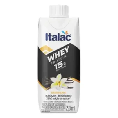 [SP /Regional] Italac Bebida  Whey Com 15 g de Proteína Baunilha