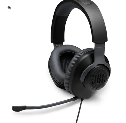 [Banqi R$ 89] Headset Gamer JBL Quantum 100 para Consoles e PC - Black