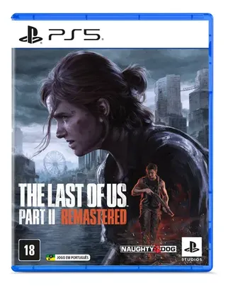 Jogo The Last of US Part II Remastered Midia Fisica PS5	