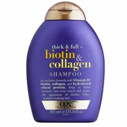 Shampoo Biotin & Collagen, OGX, 385 ml | R$23