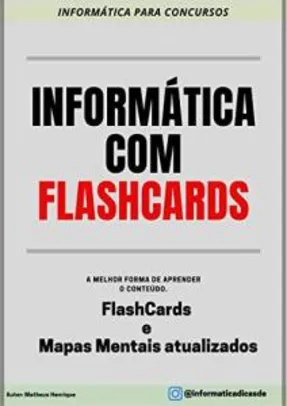 Grátis: [eBook GRÁTIS] Informática para concursos em FlashCards: Informática para concursos | Pelando