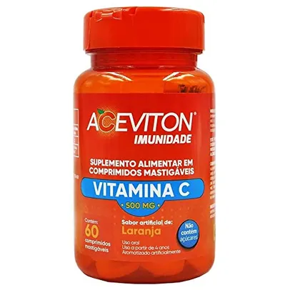 Aceviton Vitamina C Imunidade 60 Comprimidos Mastigáveis