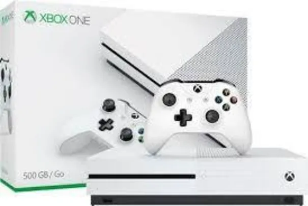 Console Microsoft Xbox One S 1TB 234-00352 Branco | R$1.049