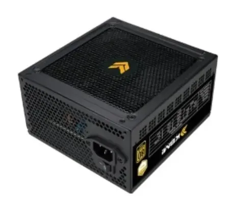 Fonte KBM! GAMING FN850, 850W, 80 Plus Gold, Cybenetics Gold, Full Modular, PFC Ativo, Com Cabo, Preto - KGFN85085PT