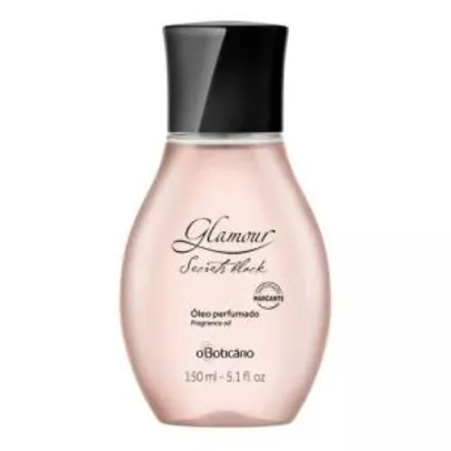 Glamour Secrets Black Óleo Perfumado Desodorante Corporal, 150ml - R$24