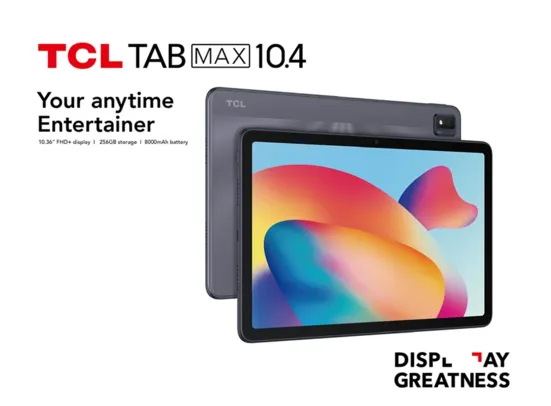 Tablet TCL TABMAX 10.4 - 256GB+6GB | 8000mAh