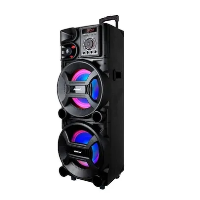 Caixa Amplificadora Amvox ACA-1005, 1000W, USB/Bluetooth, Titânio, Bivolt