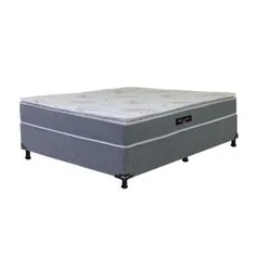 Cama Box Casal Hellen Milano com Molas Ensacadas 62x138x188cm | R$799