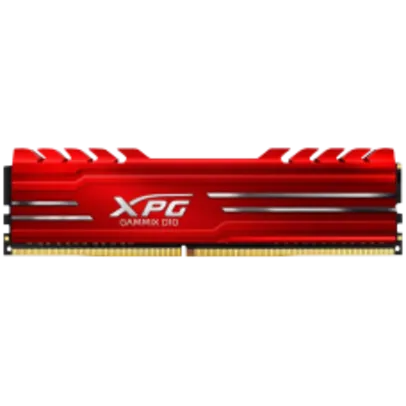 Memória DDR4 XPG Gammix D10, 8GB, 3200Mhz, CL16, Red, AX4U32008G16A-SR10