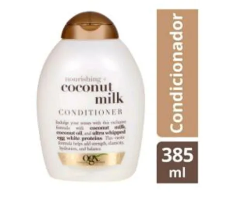 Condicionador Ogx Coconut Milk - 385ml | R$21