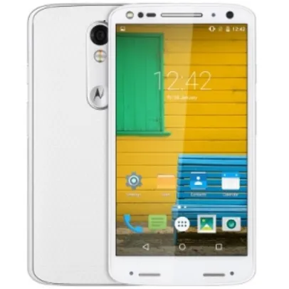 Motorola Moto X Force 3GB/64GB Snapdragon 810 Branco/Preto - R$886