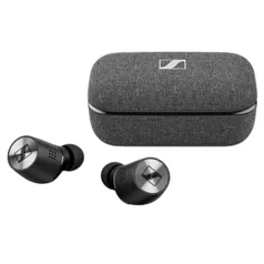 Fone de Ouvido Bluetooth Sennheiser Momentum True Wireless 2, Cancelamento de Ruído Ativo, Preto - 508674