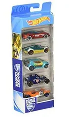 AMAZON Pacote 5 Carros sortidos Hot Wheels Mattel [R$35]