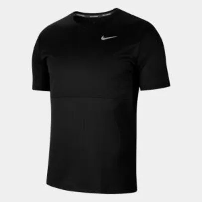 Camiseta Nike Dri-Fit Breathe Run Masculina - Preto