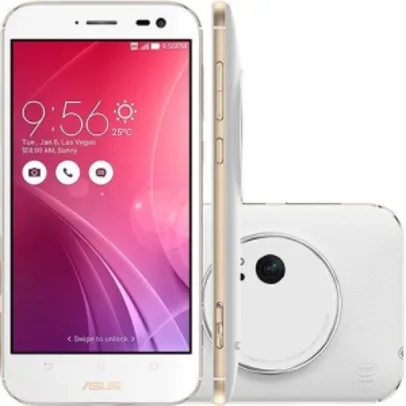 [Cartão Submarino] Smartphone Asus Zenfone Zoom Android Tela 5.5" 4G 13MP 64GB - Branco
