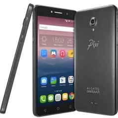 [EFACIL] Smartphone Pixi4, Dual Chip, Preto, Tela 6", 3G+WiFi, Android 5.1, 13 MP, 8GB + Cartão 16GB - Alcatel  POR R$ 650