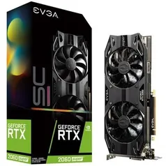 Placa de Vídeo EVGA RTX 2060 Super SC Ultra Gaming 8GB | R$4.700