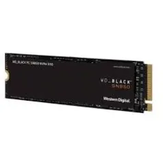 SSD WD Black SN850, 1TB, PCIe, NVMe, Gen4, L: 7000MB/s e G: 5300MB/s